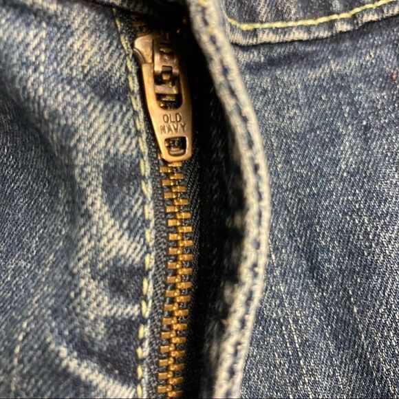 OLD‎ NAVY GAP, Boot-Cut Jeans, Blue, Stretch,Women’s 18 Short, 5 Pocket Style - Picture 3 of 8